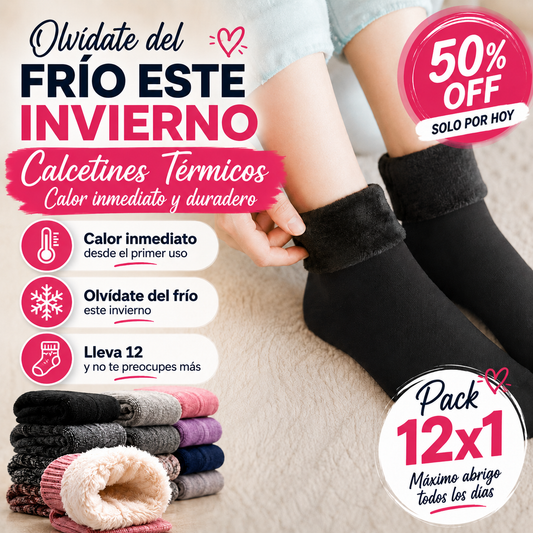 Calcetines Térmicos - Pack 12x1®