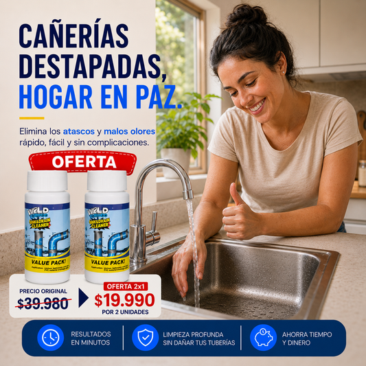 Limpiador Drenaje WILD TORNADO®
